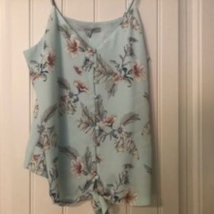 Naked Zebra, light blue, tank top with adjustable straps.  Brand new, never worn